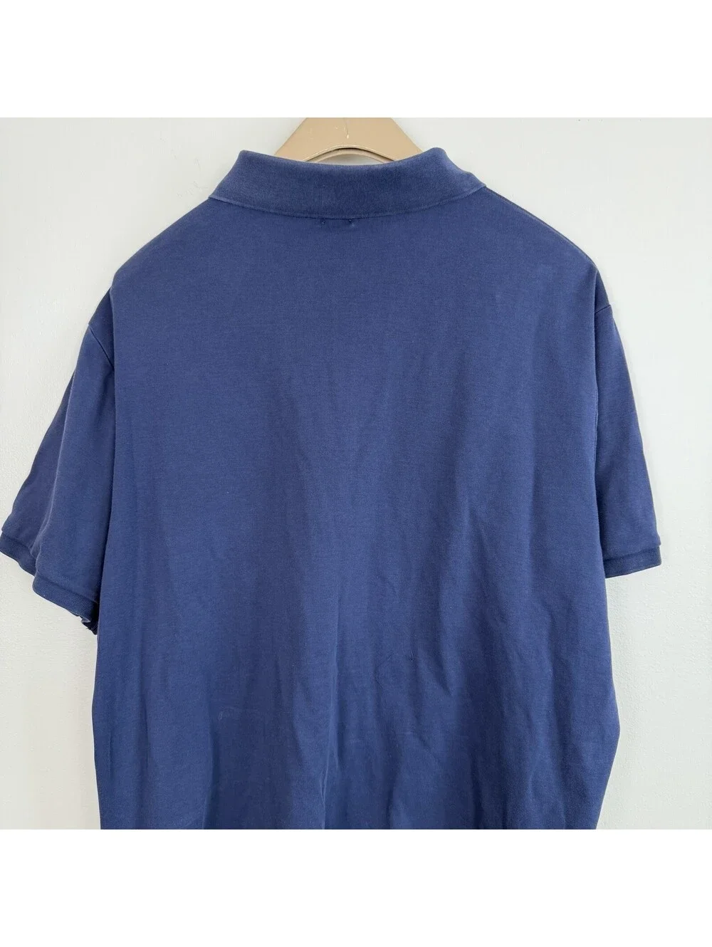 Polo Ralph Lauren Men's XL Classic Fit Navy Blue Short Sleeve Shirt Pony Preppy